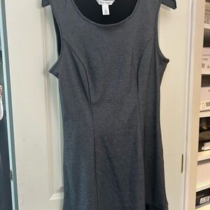 White House Black Market Gray Dress